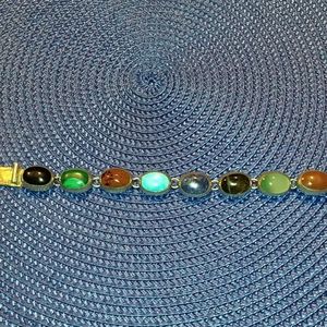 Stone / sterling 7 1/2 Bracelet